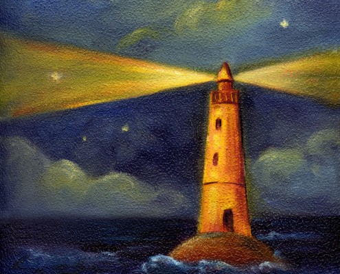 Illustration of lighthouse